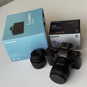 Panasonic Lumix G100 with 30mm Macro Lens